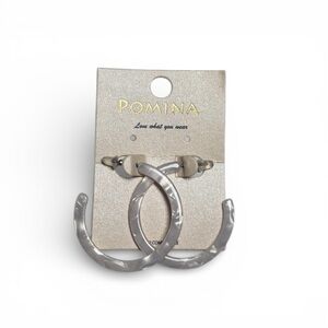 Pomina hoop earrings